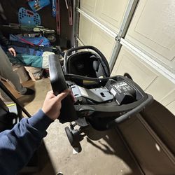 Evenflo Baby Car seat And Toddler Seat Convertible And Adjustable With Car Base 