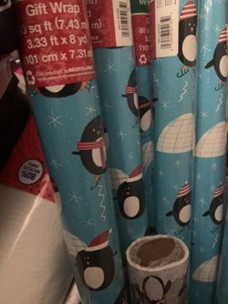 Penguin Wrapping Paper