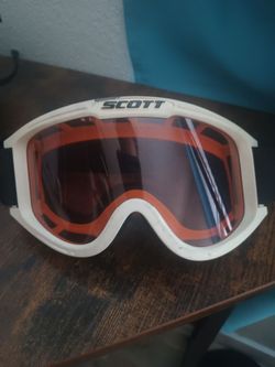 Scott Snow Ski Goggles White Frame