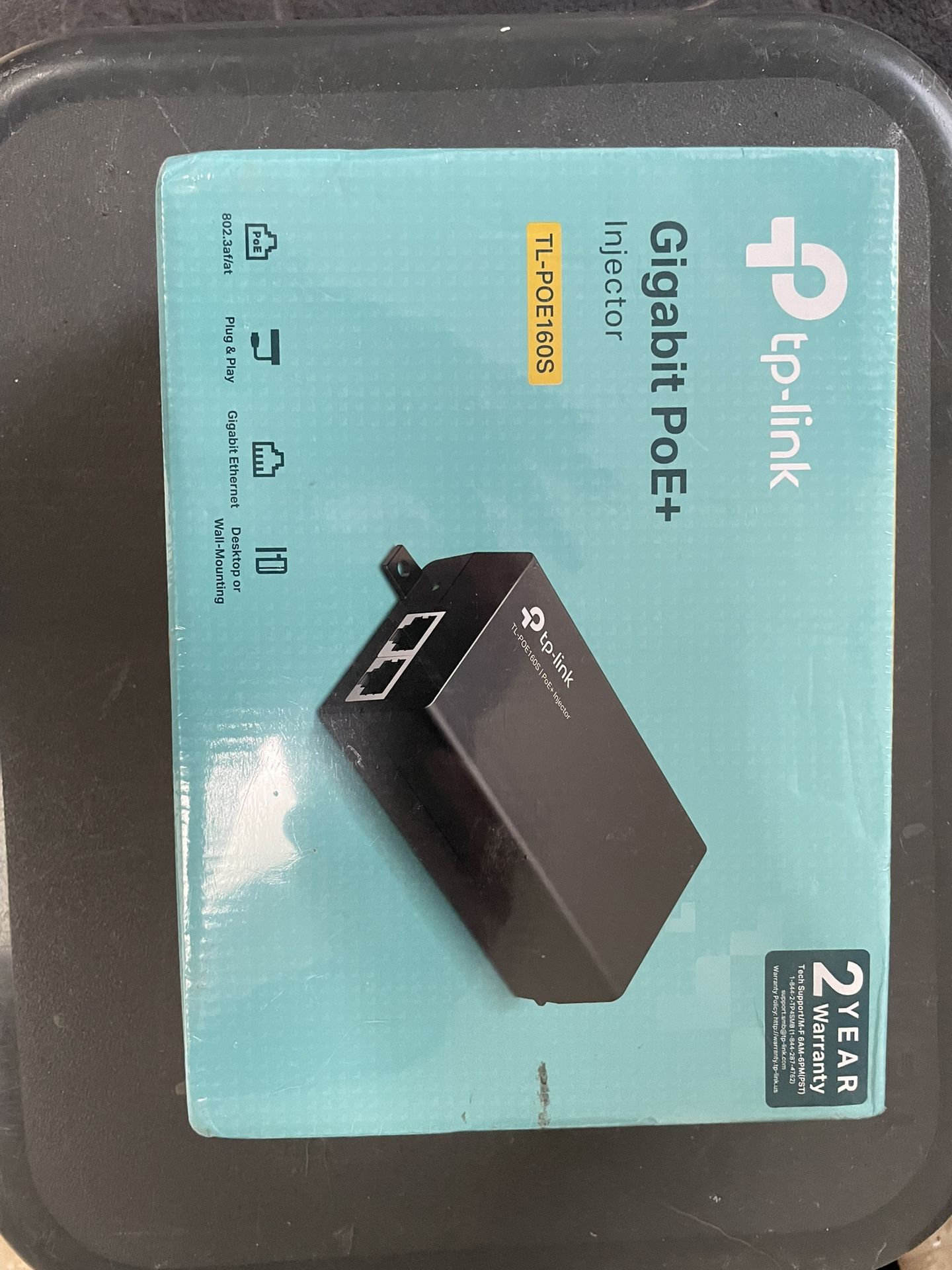 TP LINK Gigabit+ Injector POE new Still In Box