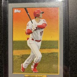 Shohei Ohtani Topps Turkey Red Card