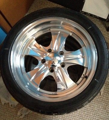   Boyd Coddington Stingrays. 17X9.5... 5X4.75 Bolt Pattern