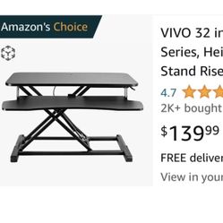 Stand And Rise Desk Brand New 