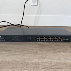 ⚡ TP-Link TL-SG1218MPE 18-Port Gigabit Managed PoE+ Switch