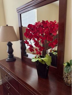 Faux Artificial orchid arrangement