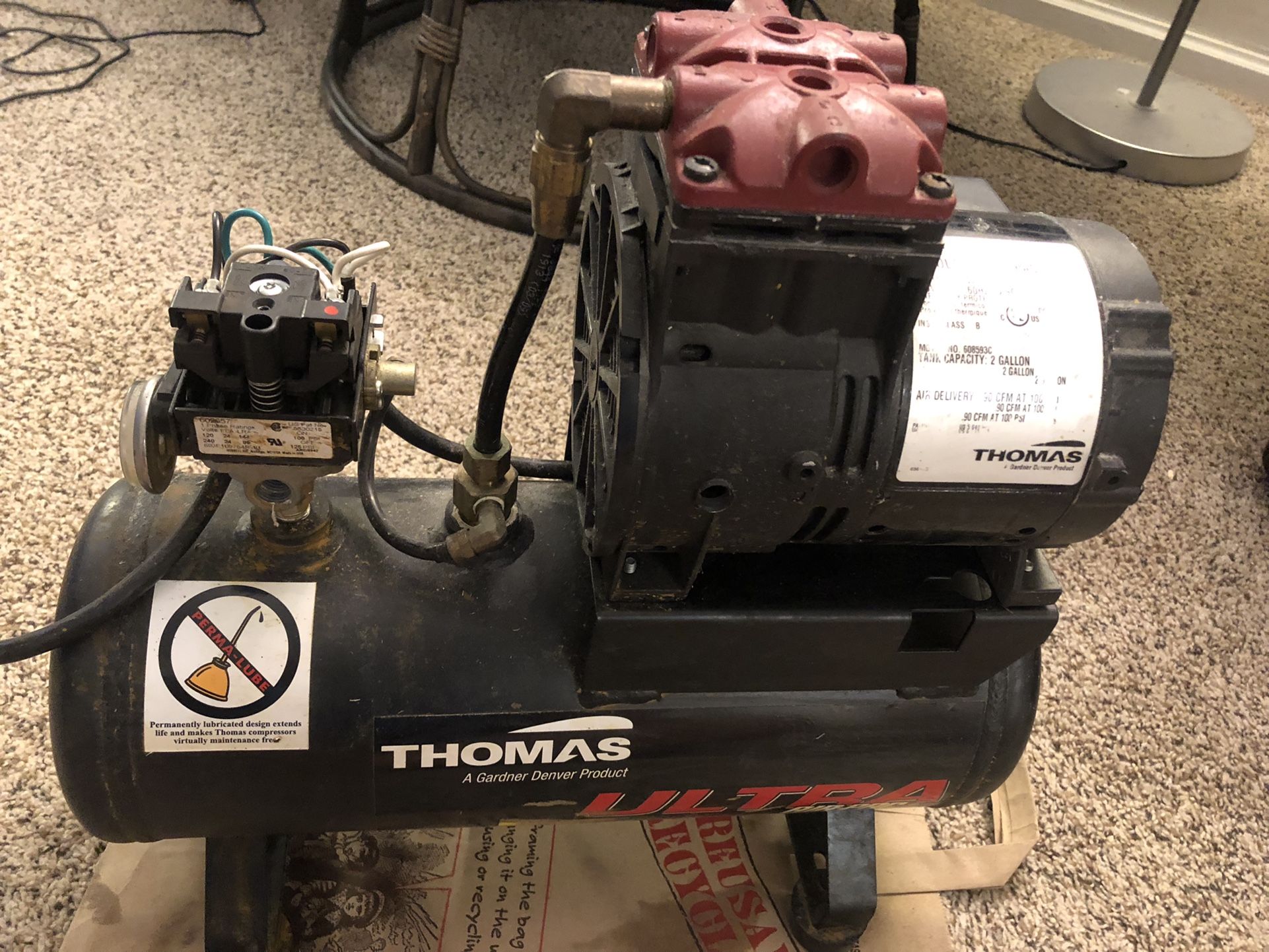 Thomas Ultra Air Compressor