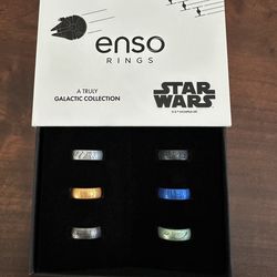 Enso Star Wars Silicone Ring Set - Limited/Discontinued Set, Collectors Set, New in Box