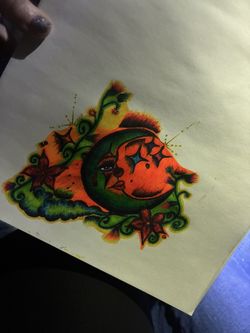 Magical Moon Drawing