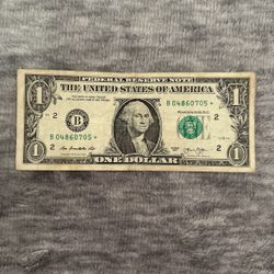 $1 2013 Duplicate Star Note FW