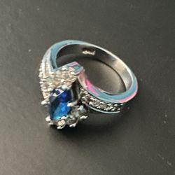 Engagement Ring  Gold Bracelet And Gold Ring