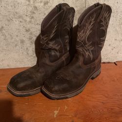 Western Style, Ariats  Safety Steel Toes Work Boots  