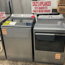Cruz S Appliances Sales Nice Set Whirlpool 2in 1 Removable Agitator And Gas Dryer $1350