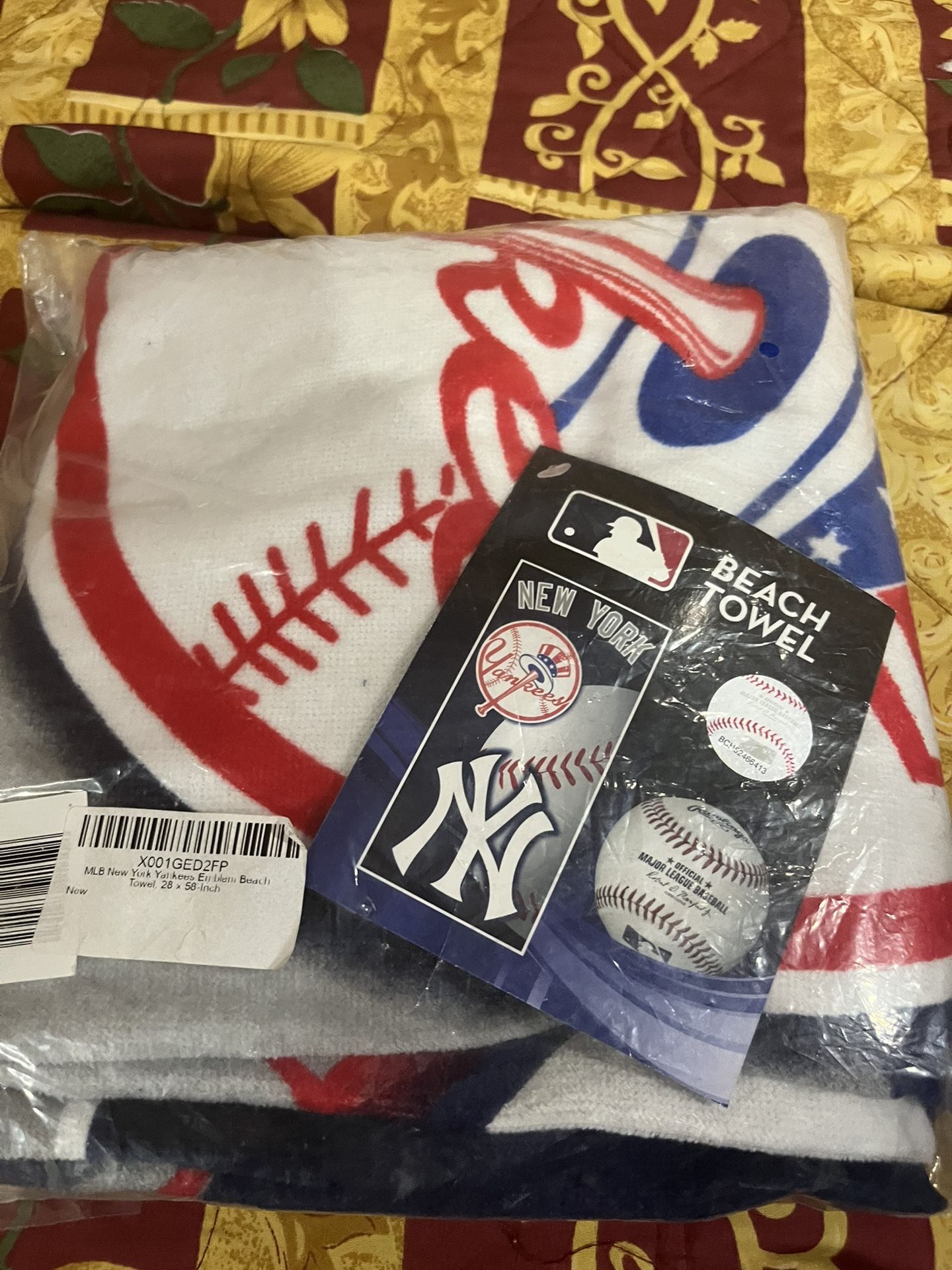 New York Yankees Beach Towel
