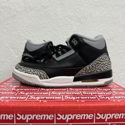 Jordan 3 Black Cement (2018) (GS)