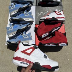 Jordan 4 Red Cement 