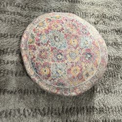 Floral 24” X 10” Ottoman 