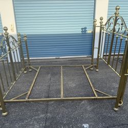 Brass Bed - Queen Size