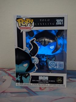 Solo Leveling Iron Funko Pop (Glow Chase)