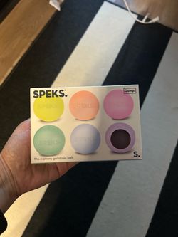 Speks memory gel stress balls set