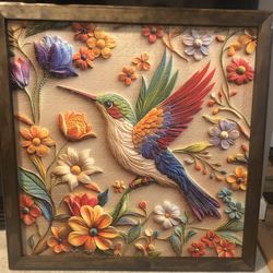 "Hummingbird Dream" Completed 1000 Piece puzzle