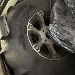 Arctic cat wild cat tires and wheel and parts