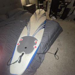 Surfboard And Wet Suit