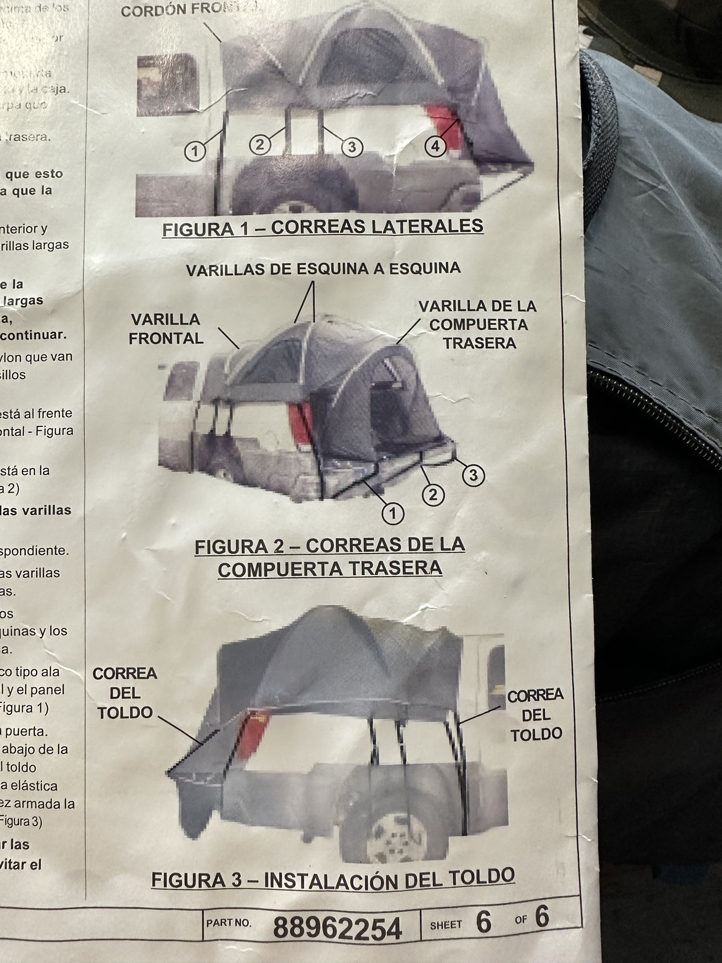 GM Tent Kit For Avalanche Or Cadillac Escalade