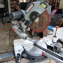 Admiral 122" Compound Miter Saw. Large Borla Table Included Lazer And Wprk Light