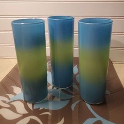 Blendo Bermuda Twist Glass Tumblers 