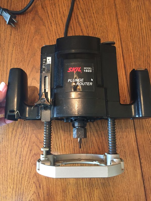 Plunge Router Skil 1823 And Router Guide For Sale In Bristol Wi Offerup