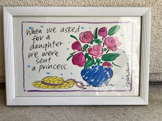 Vintage Sally Huss Framed Print, 11” x 17”, 13” x 19” with Frame 