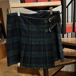 Moda International - Pleated Skirt - Size 8 - Wool
