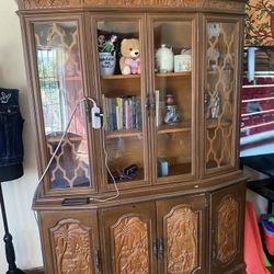 Preloved China cabinet 