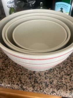 Mixing bowls