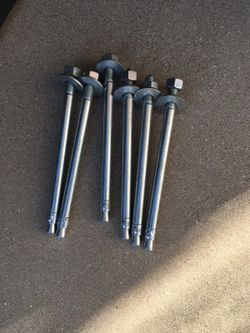 10" anchor bolts