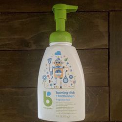 Babyganics Foaming Dish + Bottle Soap Fragance Free 16oz