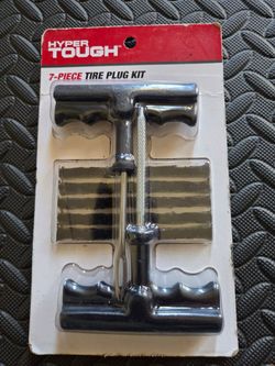 Tire plug kit.      Hablo Español,  se vende set Para reparar llantas ponchadas