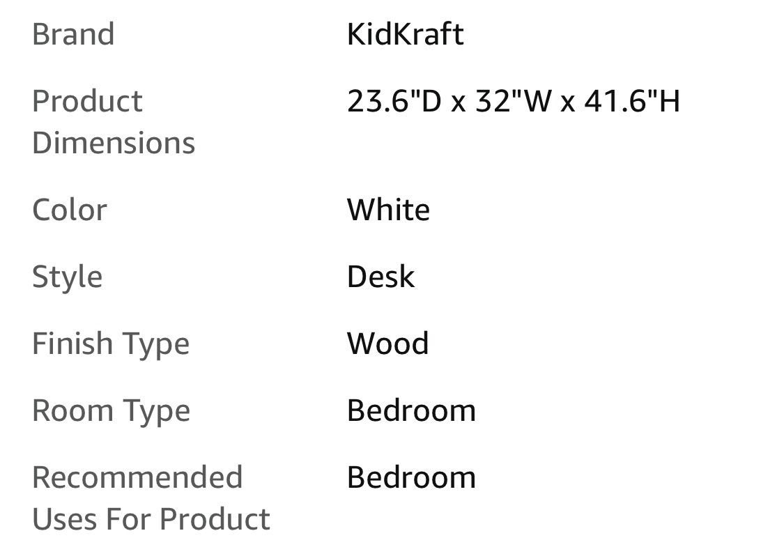 KidKraft Desk for Sale in Des Plaines, IL OfferUp