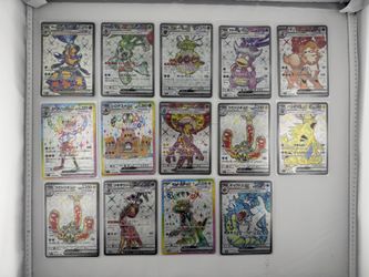 Pokemon TCG Japanese EX SR Cards Lot Of 14 All NM 1 English