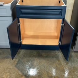 Navy Blue Bathroom Vanities 30"
