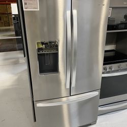 Whirlpool Stainless Steel 36” Wide French Door Refrigerator - 27 Cu. Ft.