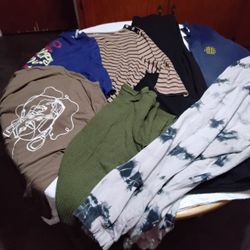 Ladies 3XL Dress Pants,  Sweatpants,  5 Tops All 7 Pieces For 