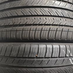 Pair Off Used Tires 255/35R20 Michelin Tires 