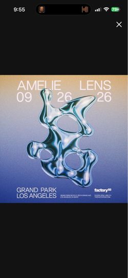 Amelie Lens 9/26 Tix