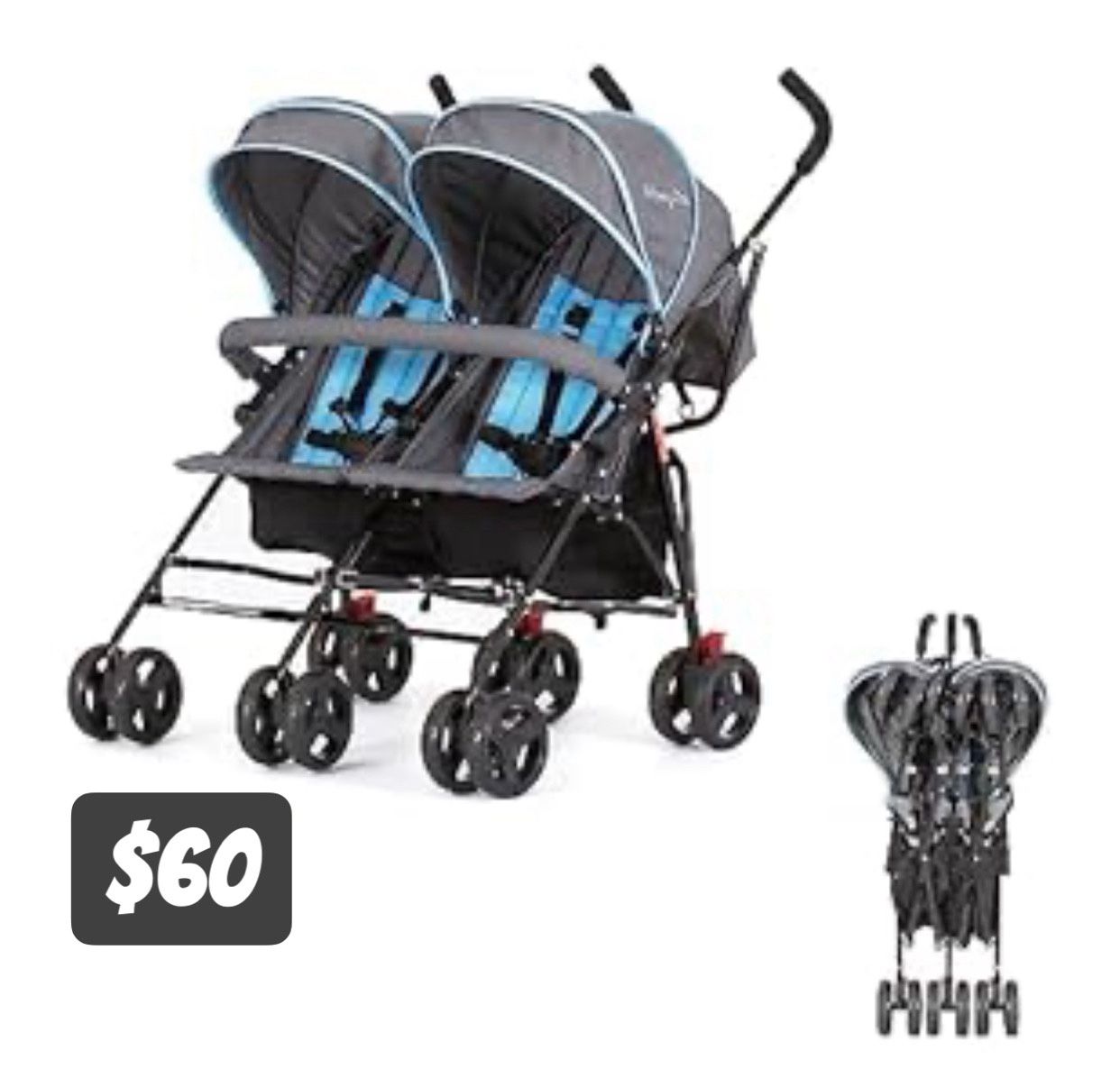 Twin Stroller 
