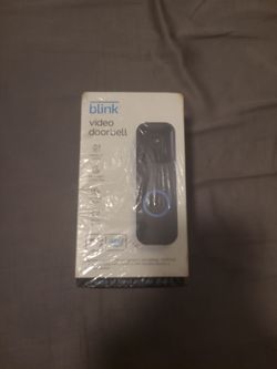 Blink video doorbell