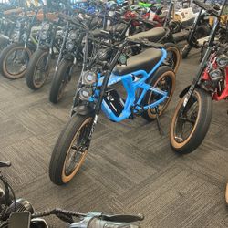 eMojo StreetRod eBike 750w (20mph/60 Mile Range)
