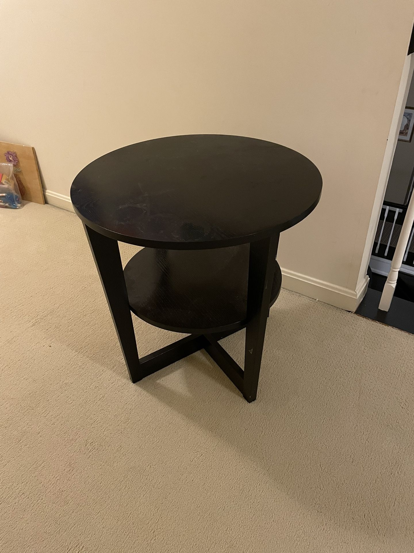 IKEA Side Table Black