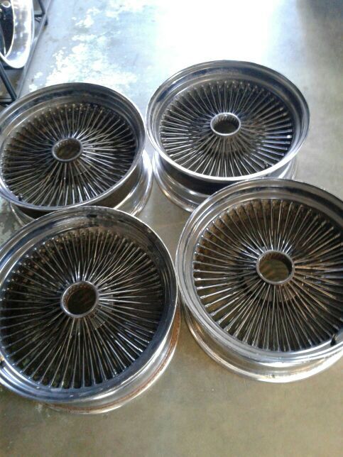 Used 100 spkoe wheels