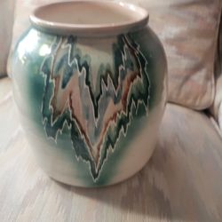 Pottery Vessel Vase Glazed Pot
